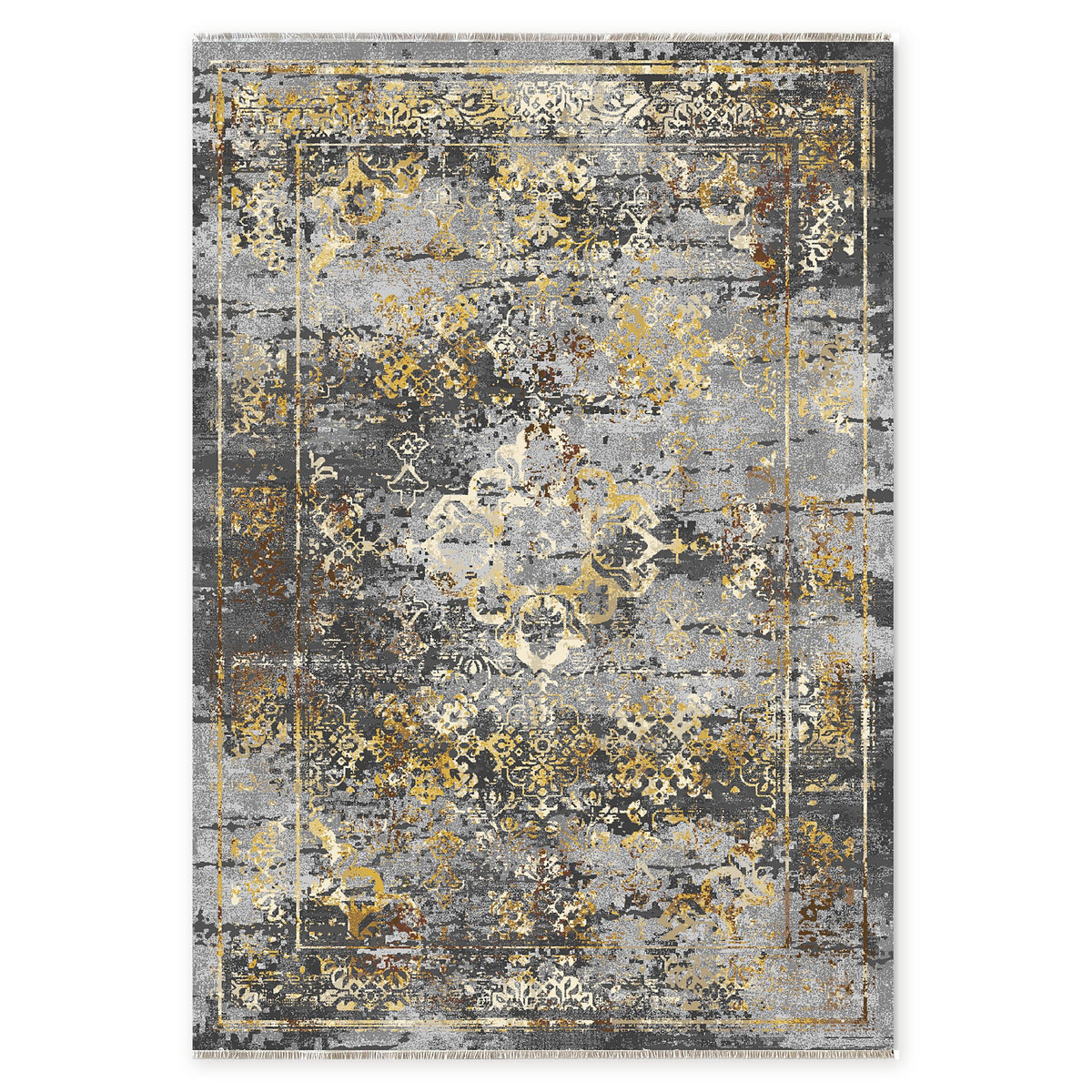RW7028 rug — top view on white background