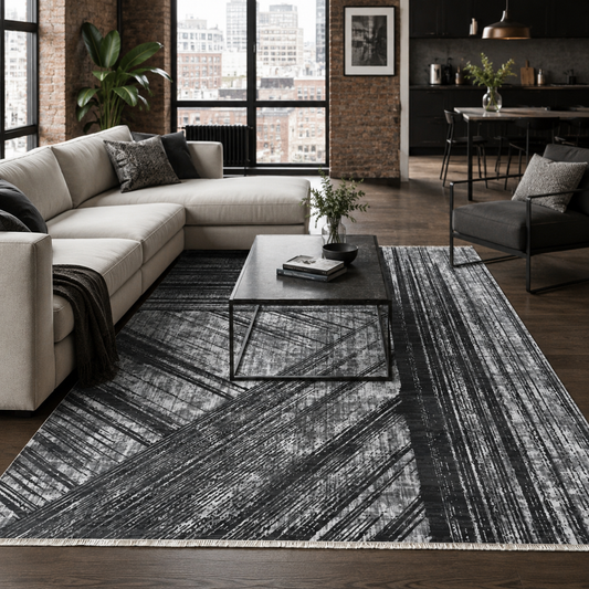 RW7037 washable chenille area rug