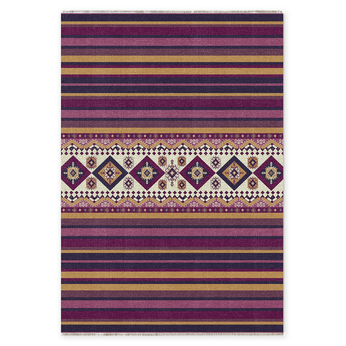 RW7040 rug — top view on white background
