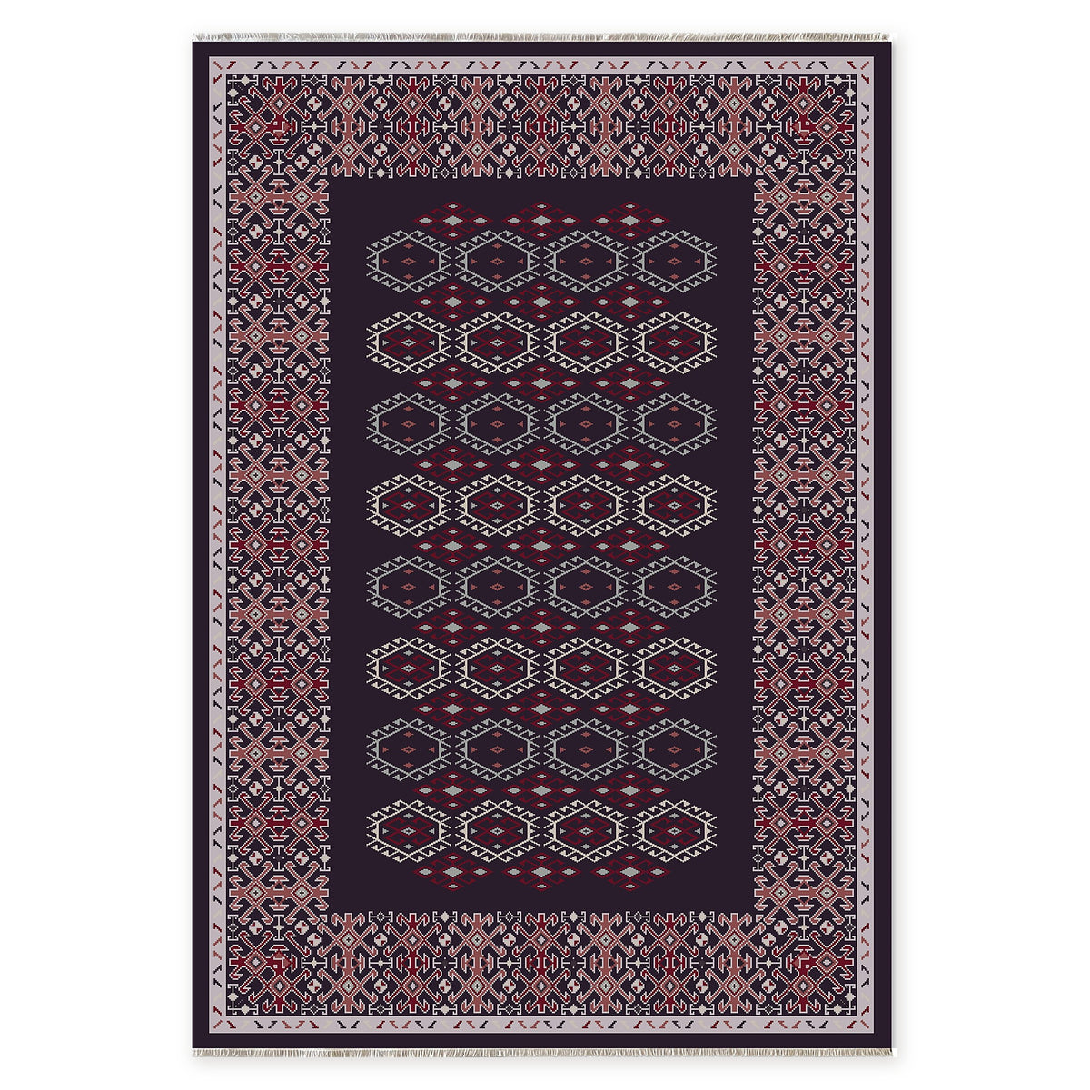 RW7047 rug — top view on white background