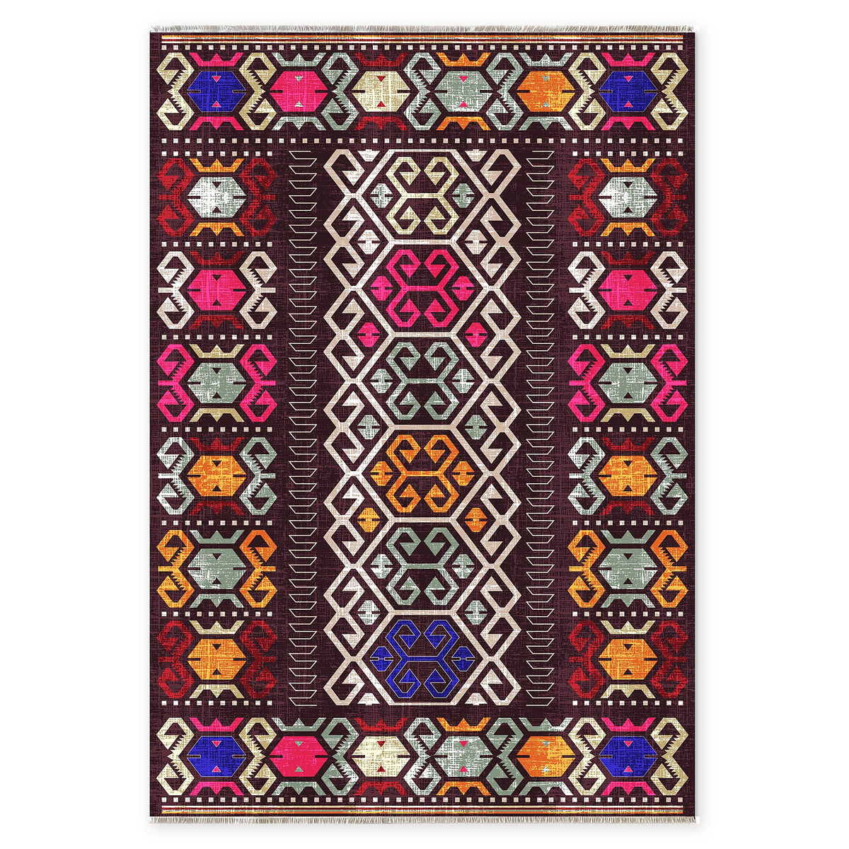 RW7050 rug — top view on white background
