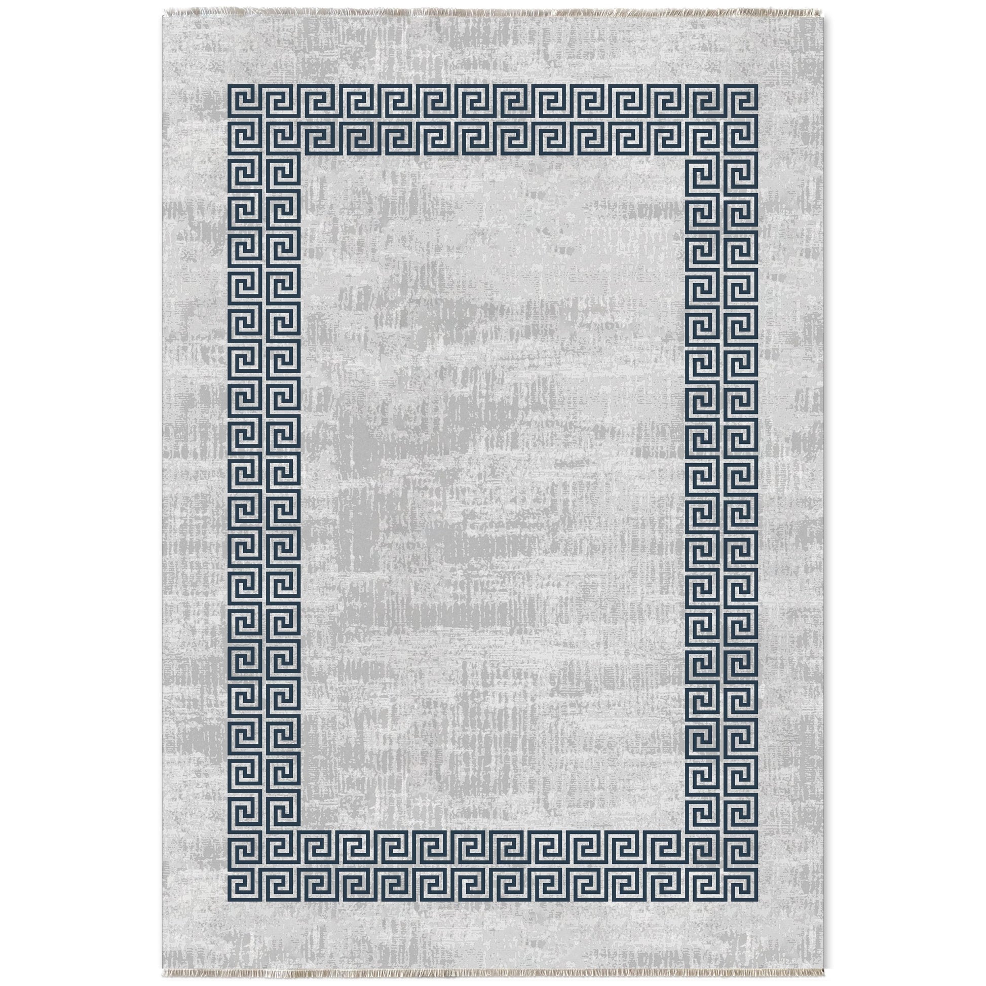 RW7051 washable chenille area rug viewed from above