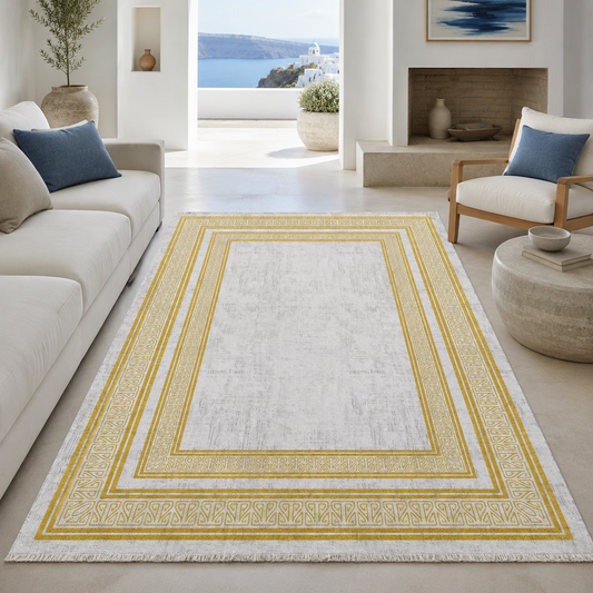 RW7055 washable chenille area rug
