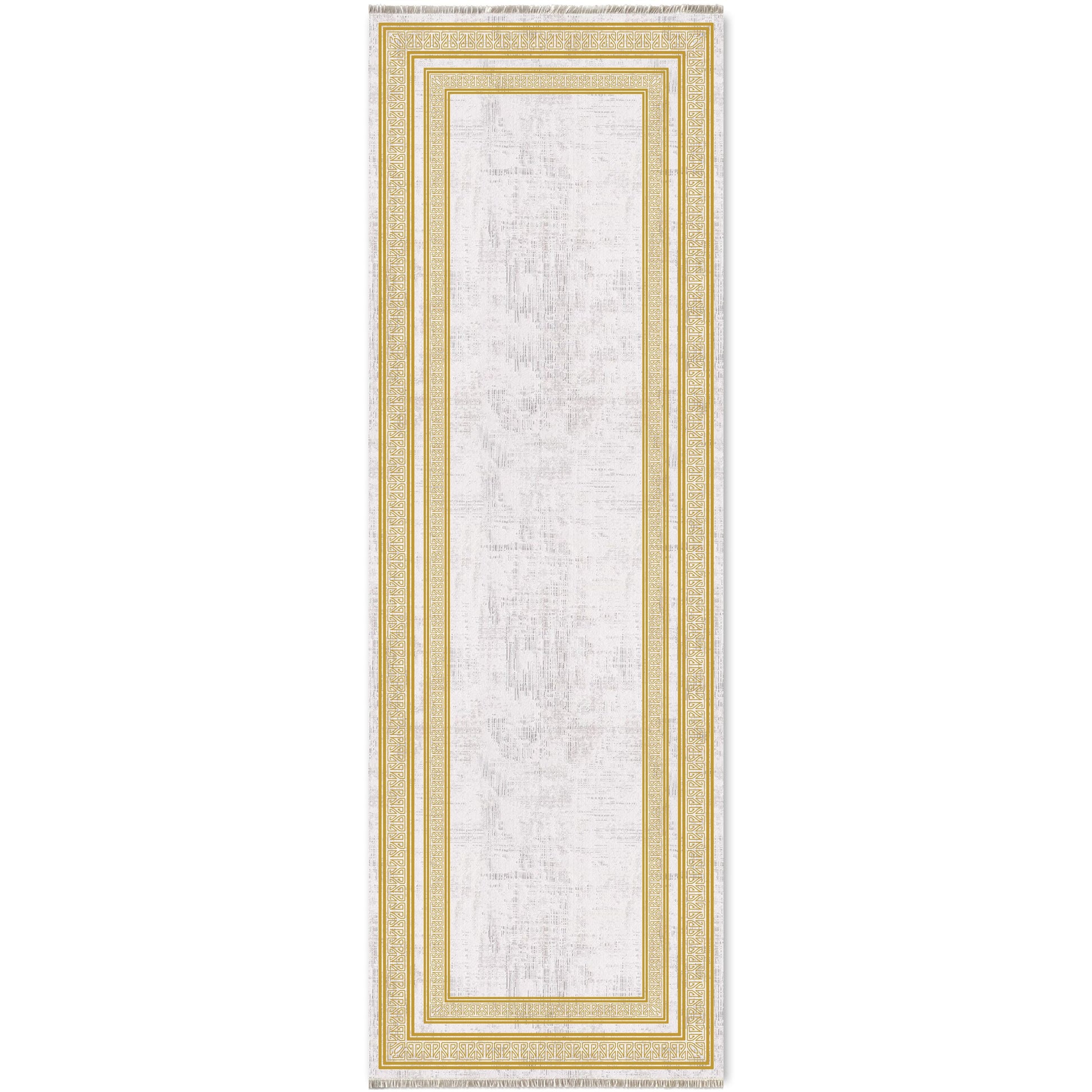 RW7055 washable chenille area rug viewed from above