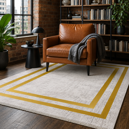 RW7056 washable chenille rug texture and pattern detail