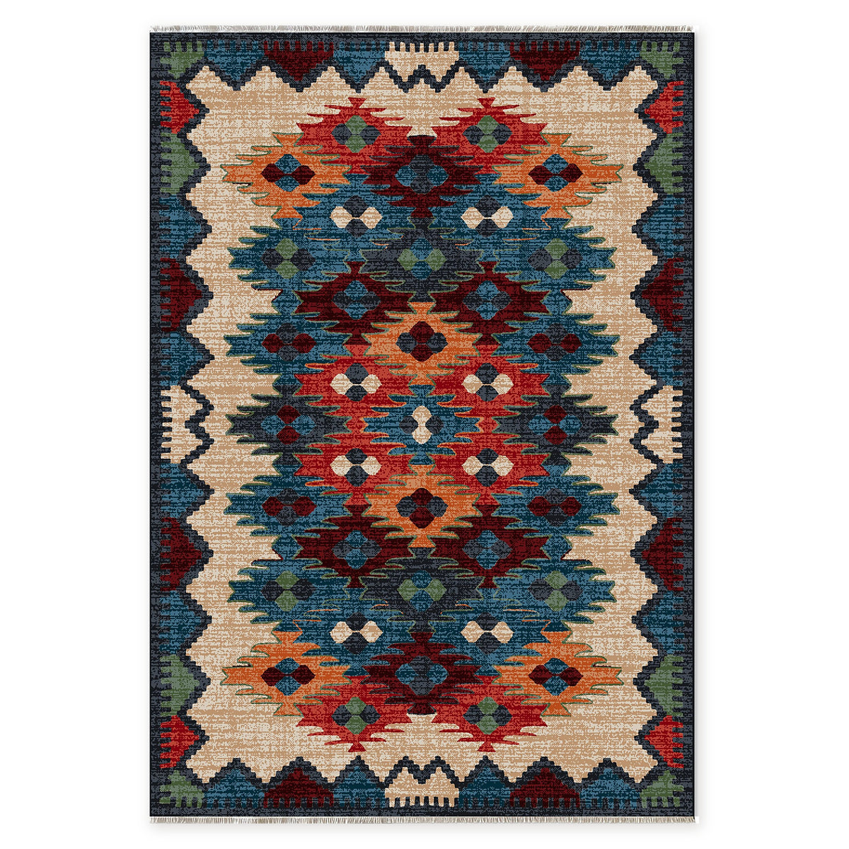 RW7067 rug — top view on white background