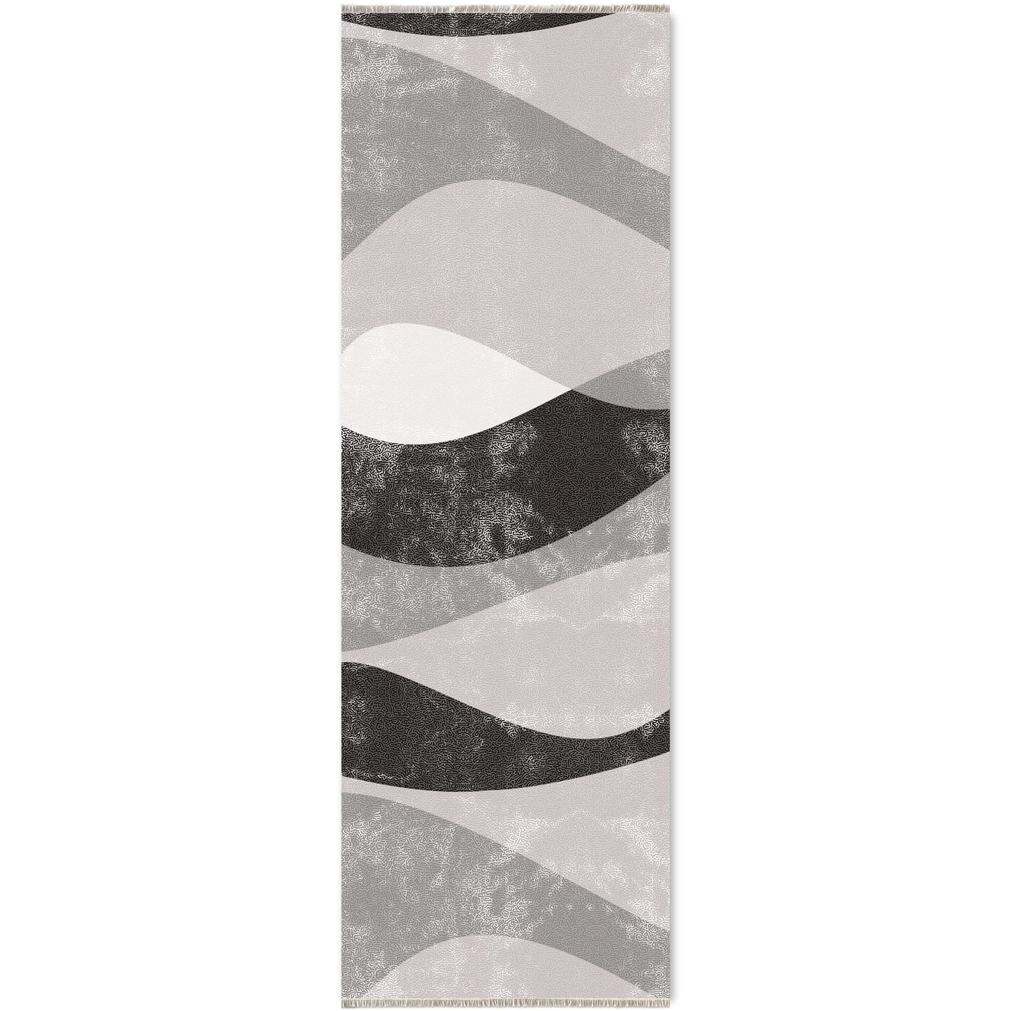 RW7073 washable chenille area rug viewed from above