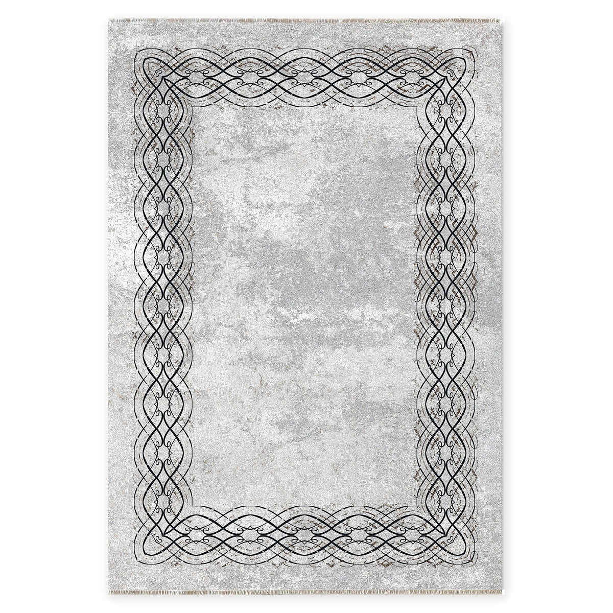 RW7075 rug — top view on white background