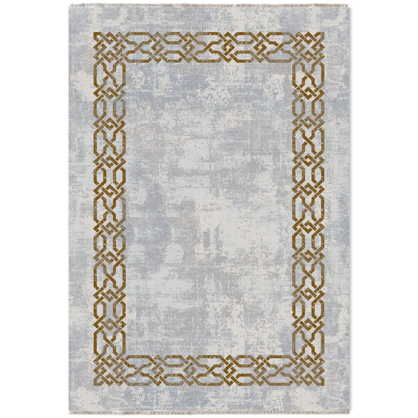 RW7078 washable chenille area rug viewed from above