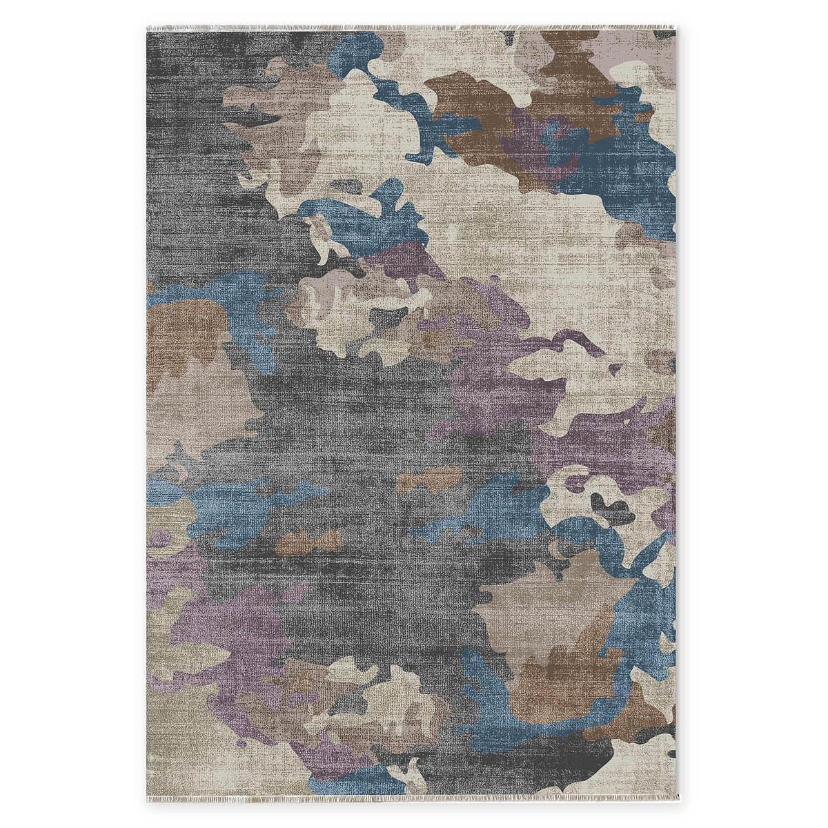RW7100 rug — top view on white background