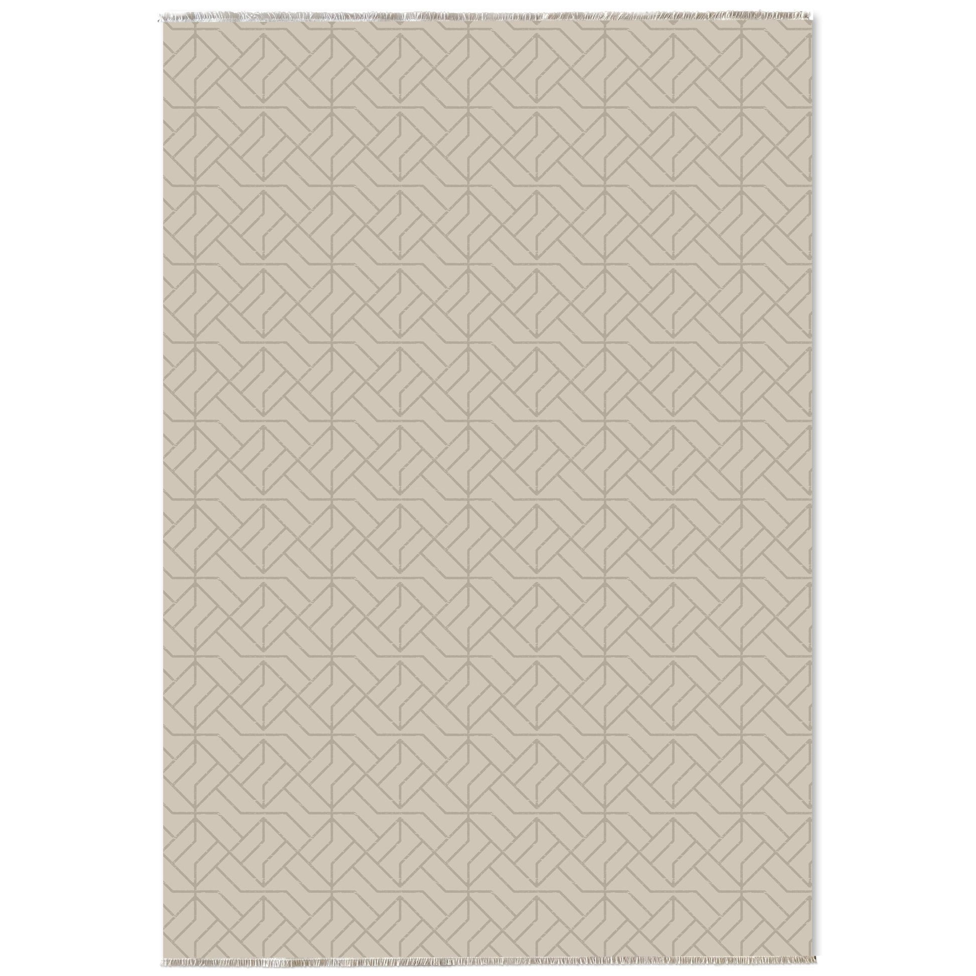 RW7101 washable chenille area rug viewed from above