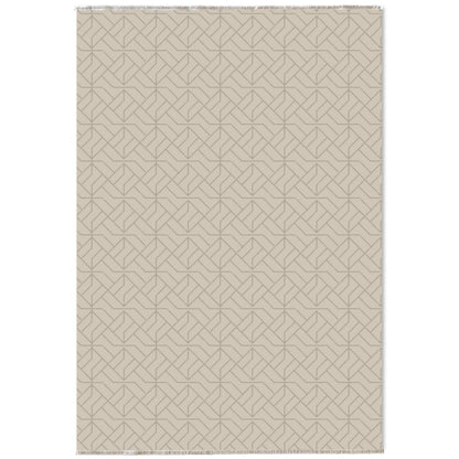 RW7101 washable chenille area rug viewed from above