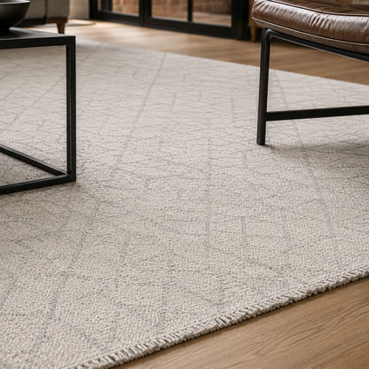 RW7101 washable chenille rug texture and pattern detail