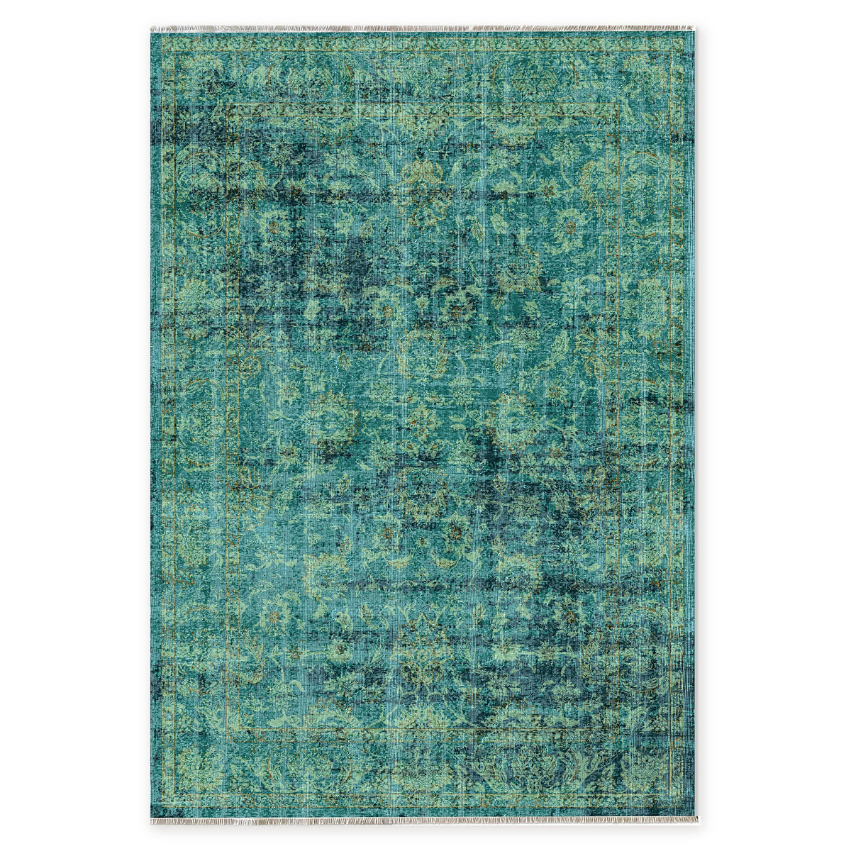 RW7104 rug — top view on white background