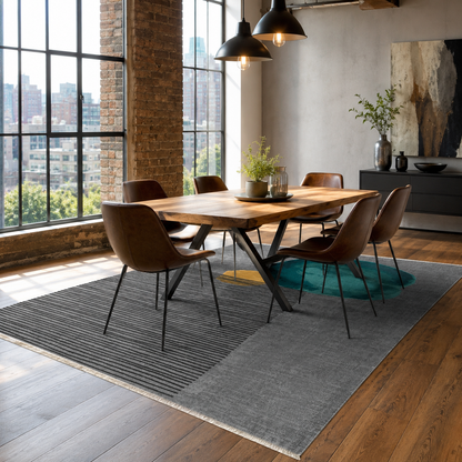 RW7106 washable chenille rug texture and pattern detail