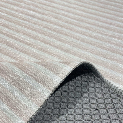 RW7110 washable chenille rug texture and pattern detail