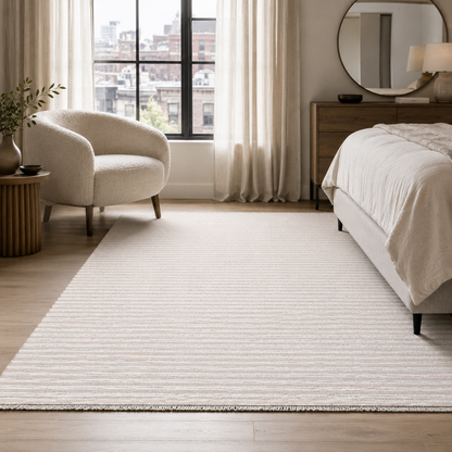RW7111 washable chenille rug texture and pattern detail