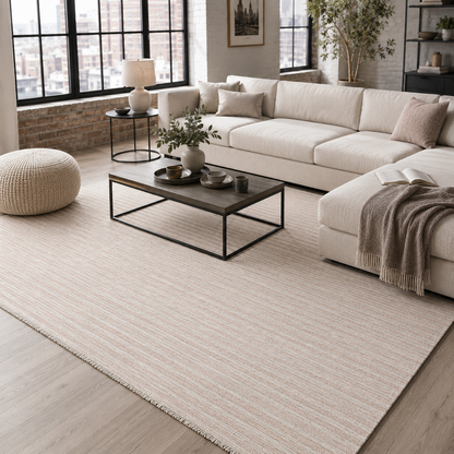 RW7111 washable chenille rug texture and pattern detail