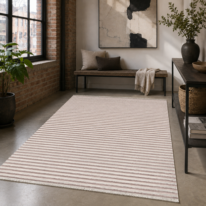 RW7112 washable chenille rug texture and pattern detail