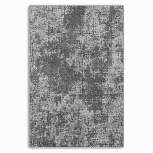 RW7117 washable chenille area rug viewed from above