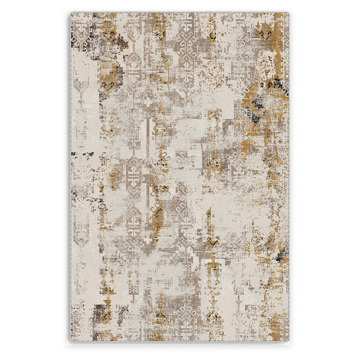 RW7121 rug — top view on white background