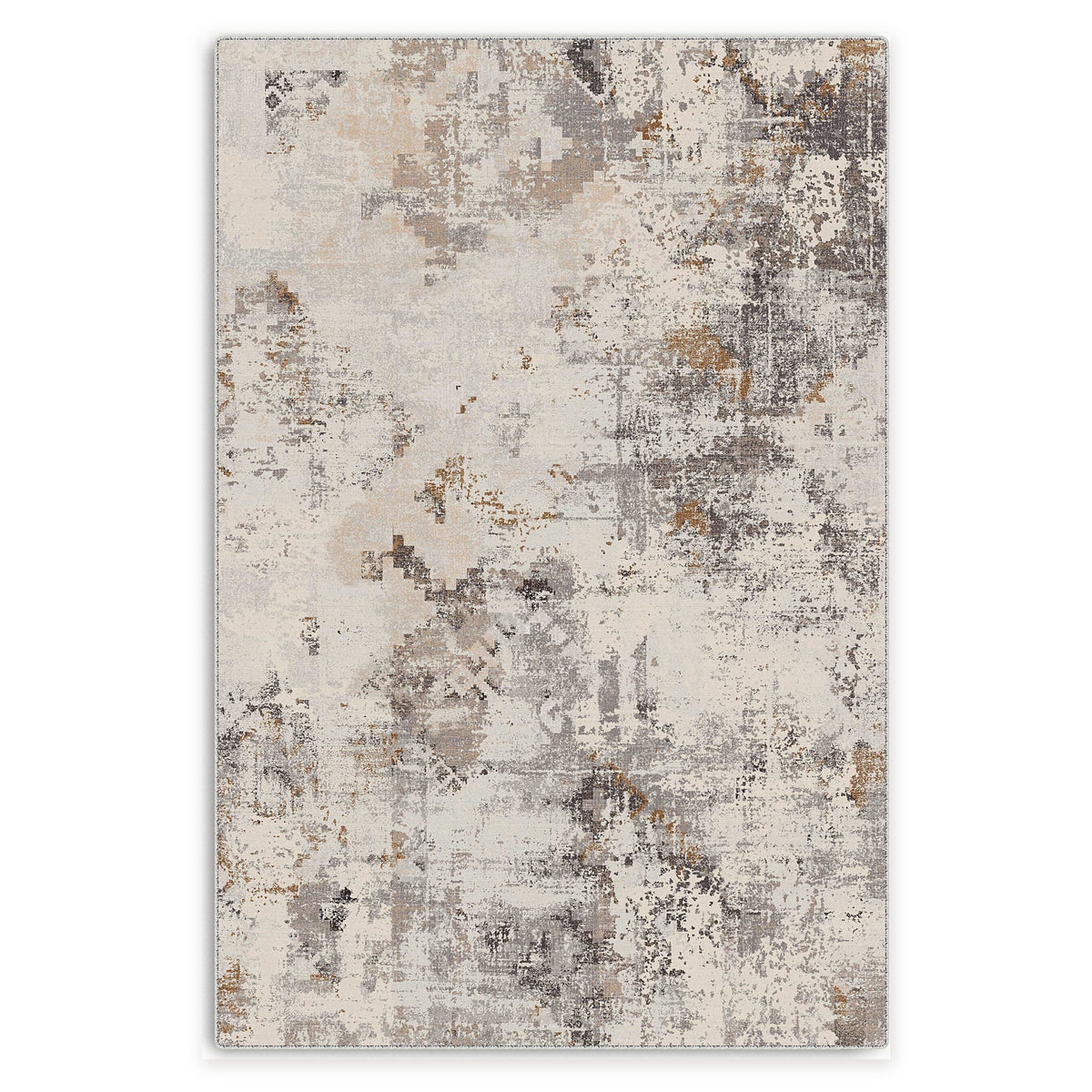 RW7122 rug — top view on white background