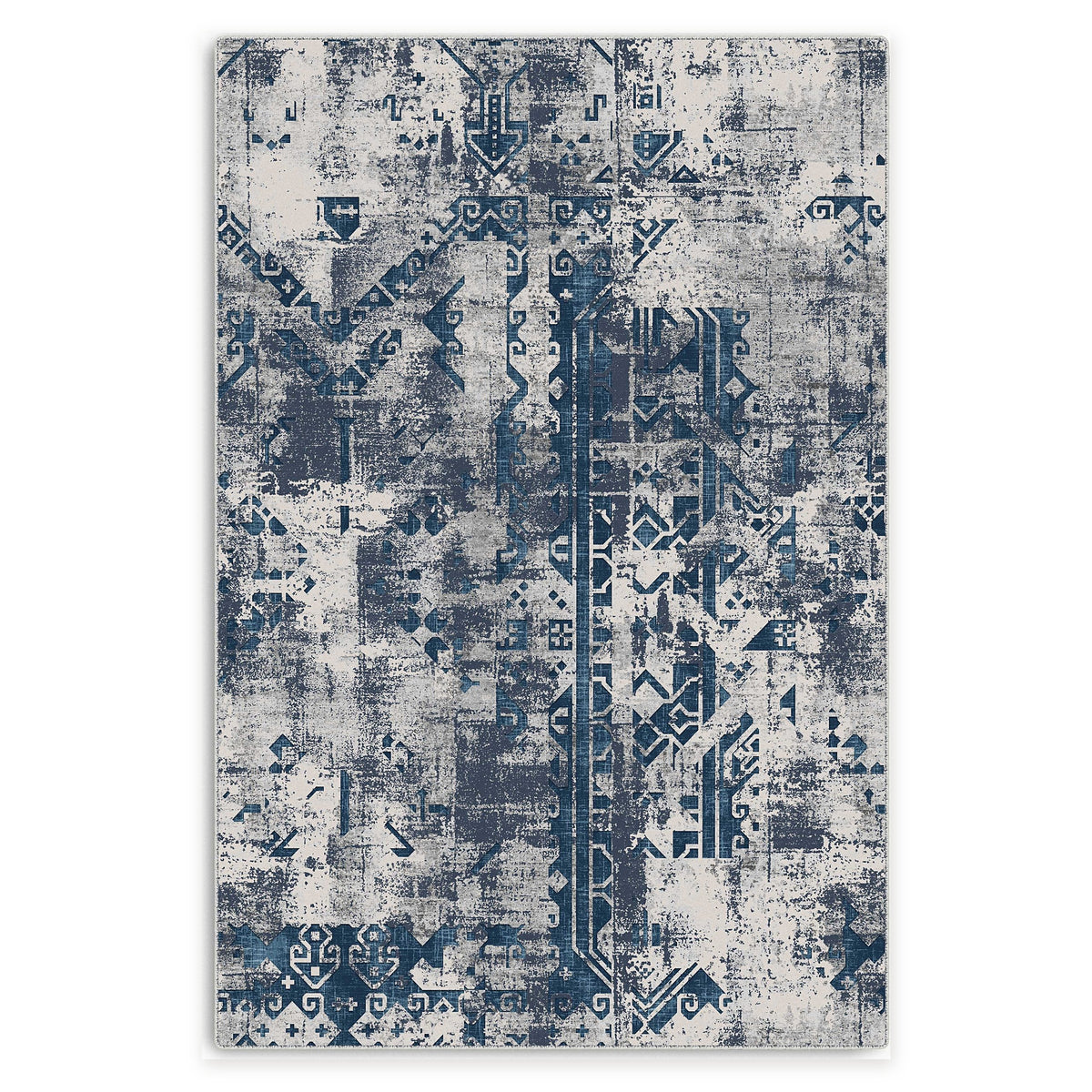 RW7123 rug — top view on white background