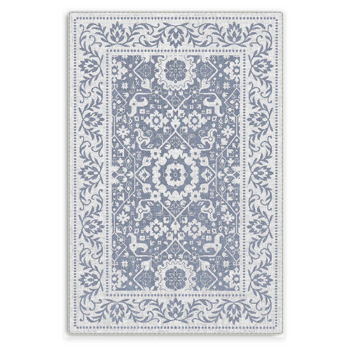 RW7124 rug — top view on white background