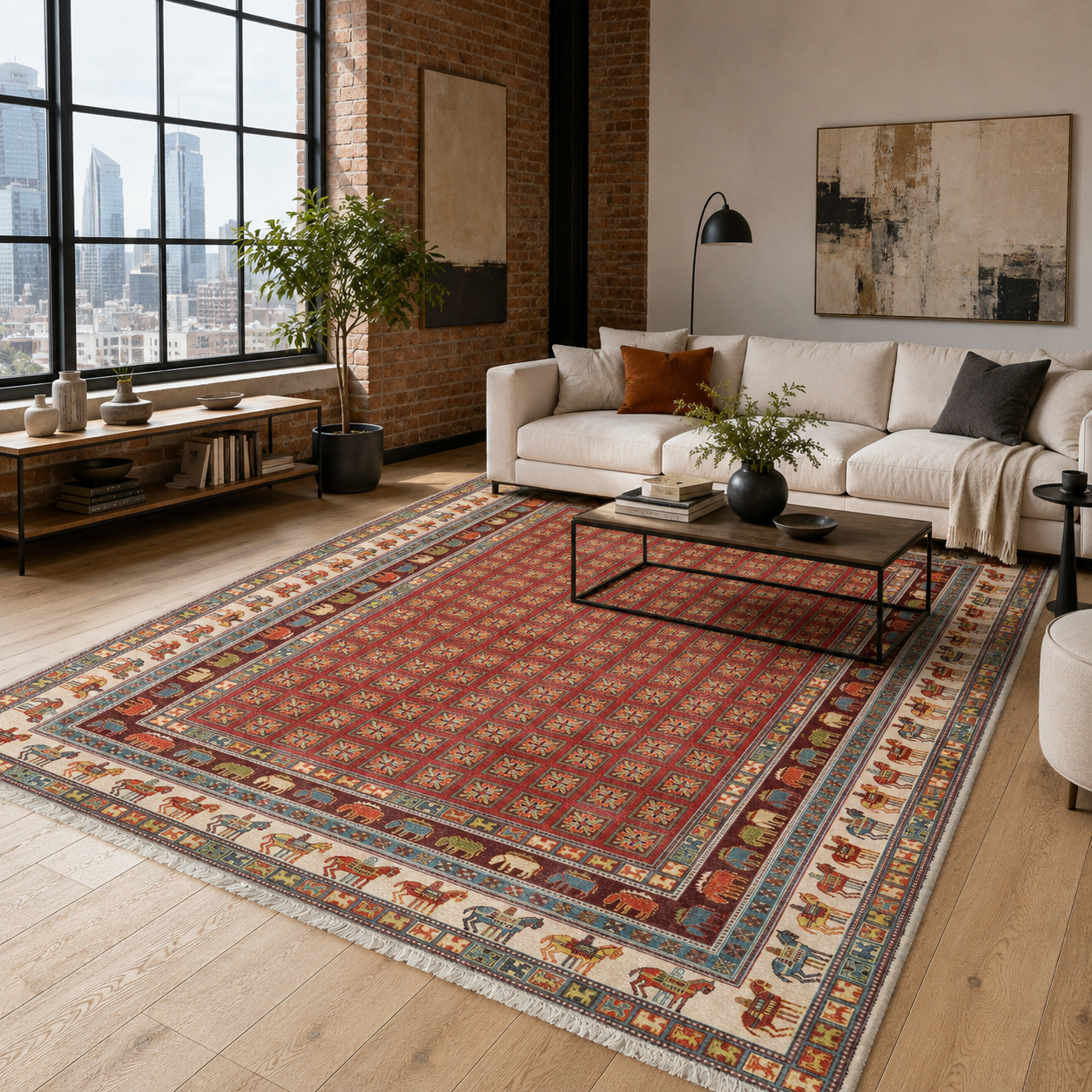 RW7130 washable chenille area rug