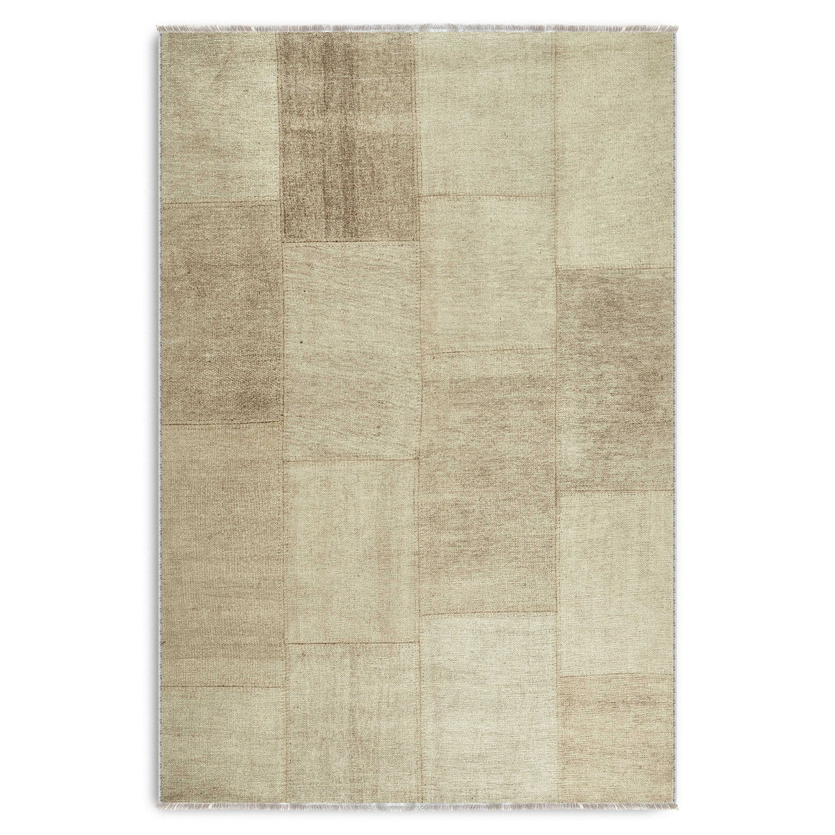 RW7139 washable chenille area rug viewed from above