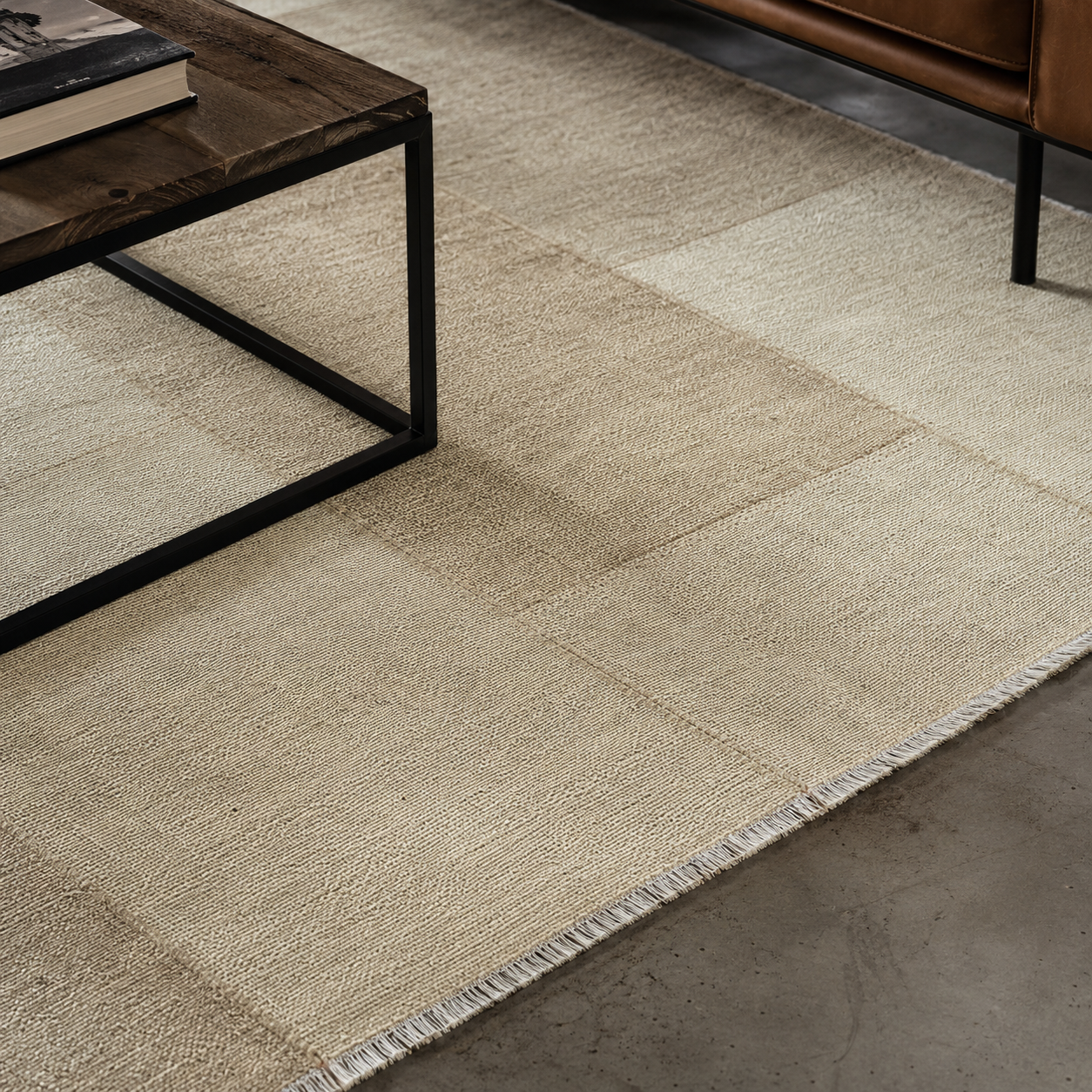 RW7139 washable chenille rug texture and pattern detail