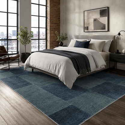 RW7140 washable chenille rug texture and pattern detail