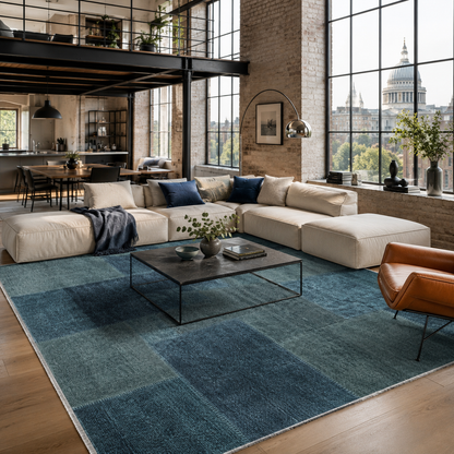 RW7140 washable chenille rug texture and pattern detail