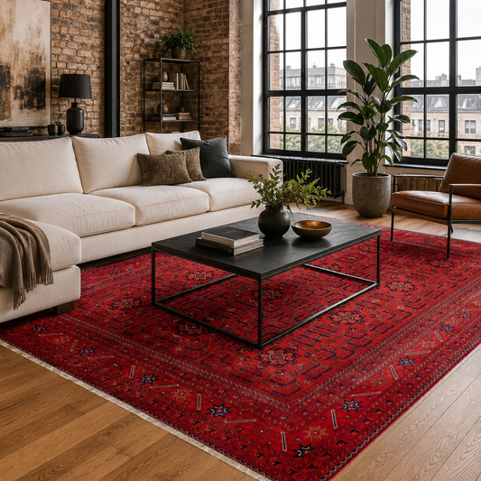 RW7143 washable chenille area rug