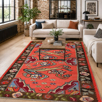 RW7154 washable chenille area rug