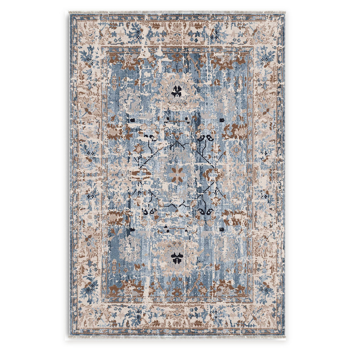 RW7155 rug — top view on white background
