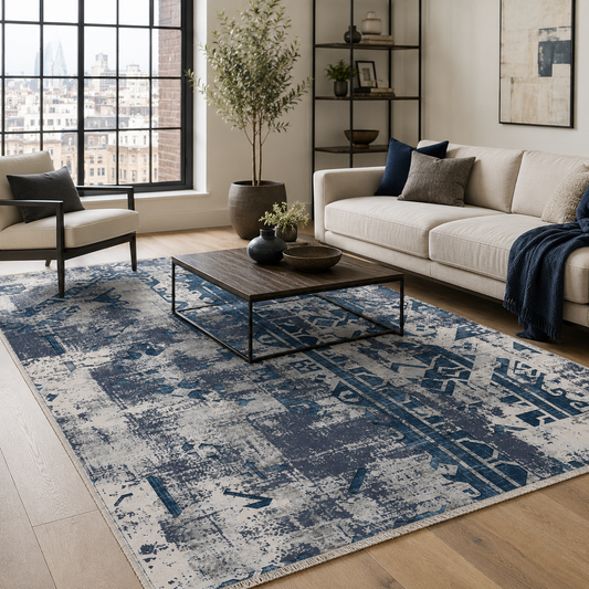 RW7164 washable chenille area rug