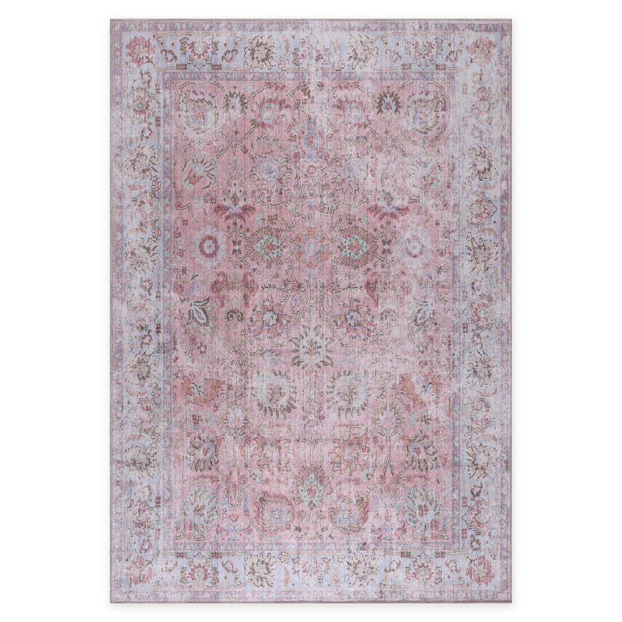 Homestead Patina Mid Grey Vintage Washable Rug
