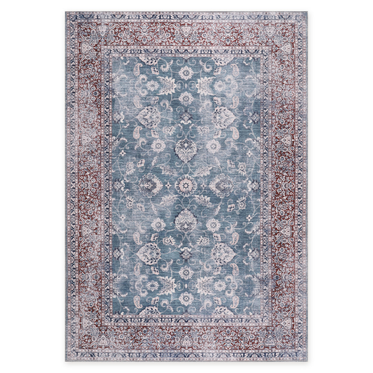 RWDV1009 rug — top view on white background