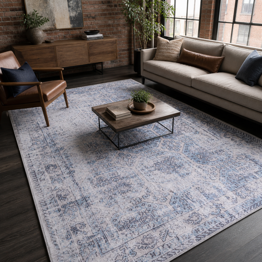 RWDV1011 washable chenille area rug