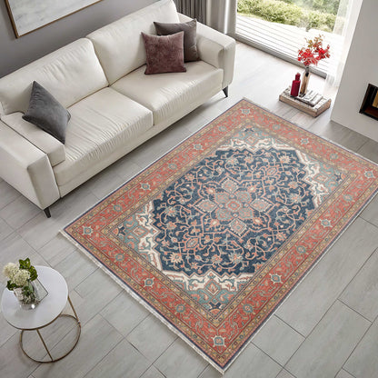 RWK3041 washable chenille area rug