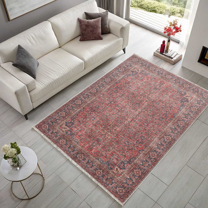 RWK304203 washable chenille area rug