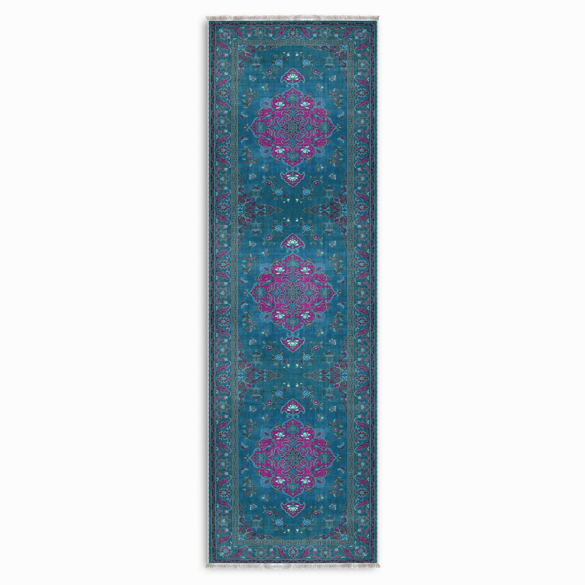 RWK3044303 washable chenille area rug, pet and kid friendly