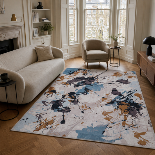 RWNL1004 washable chenille area rug