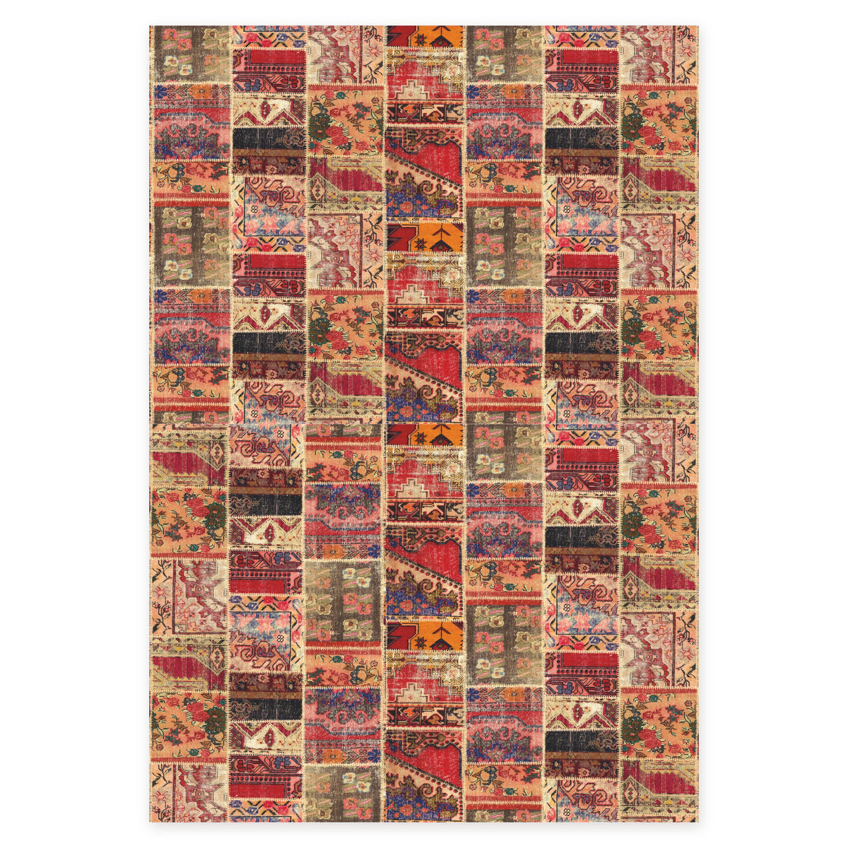 RWNL1006 rug — top view on white background