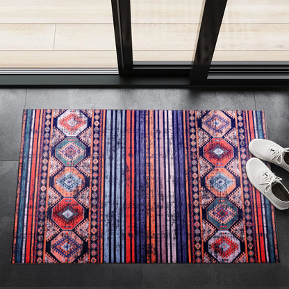 RWNL1008 washable chenille area rug, doormat