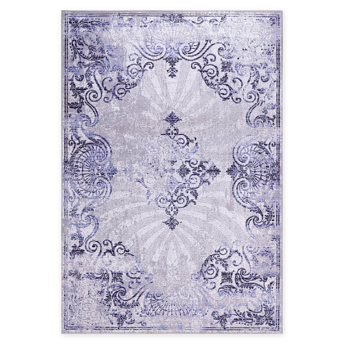 RWNL1009 rug — top view on white background