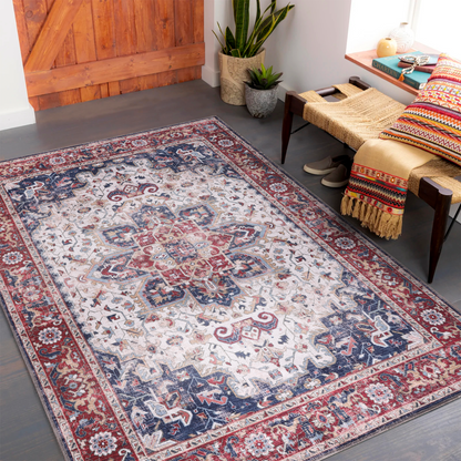 RWNL1011 washable chenille area rug, cover