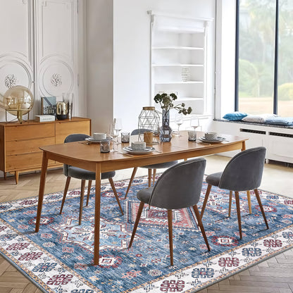 RWNL1016 washable chenille rug texture and pattern detail