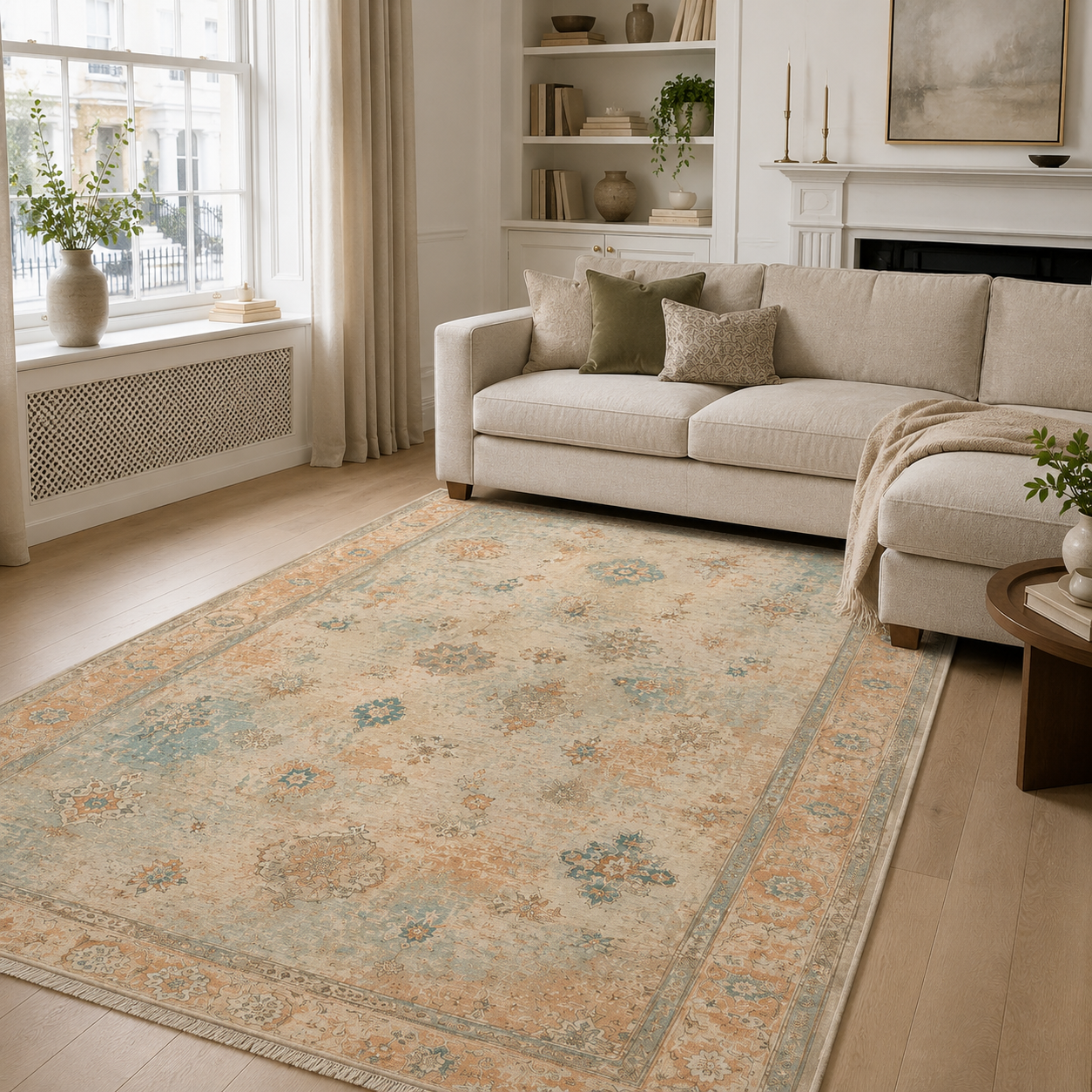 RWPR00011 washable chenille area rug